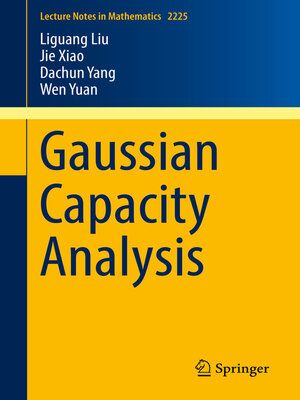 cover image of Gaussian Capacity Analysis